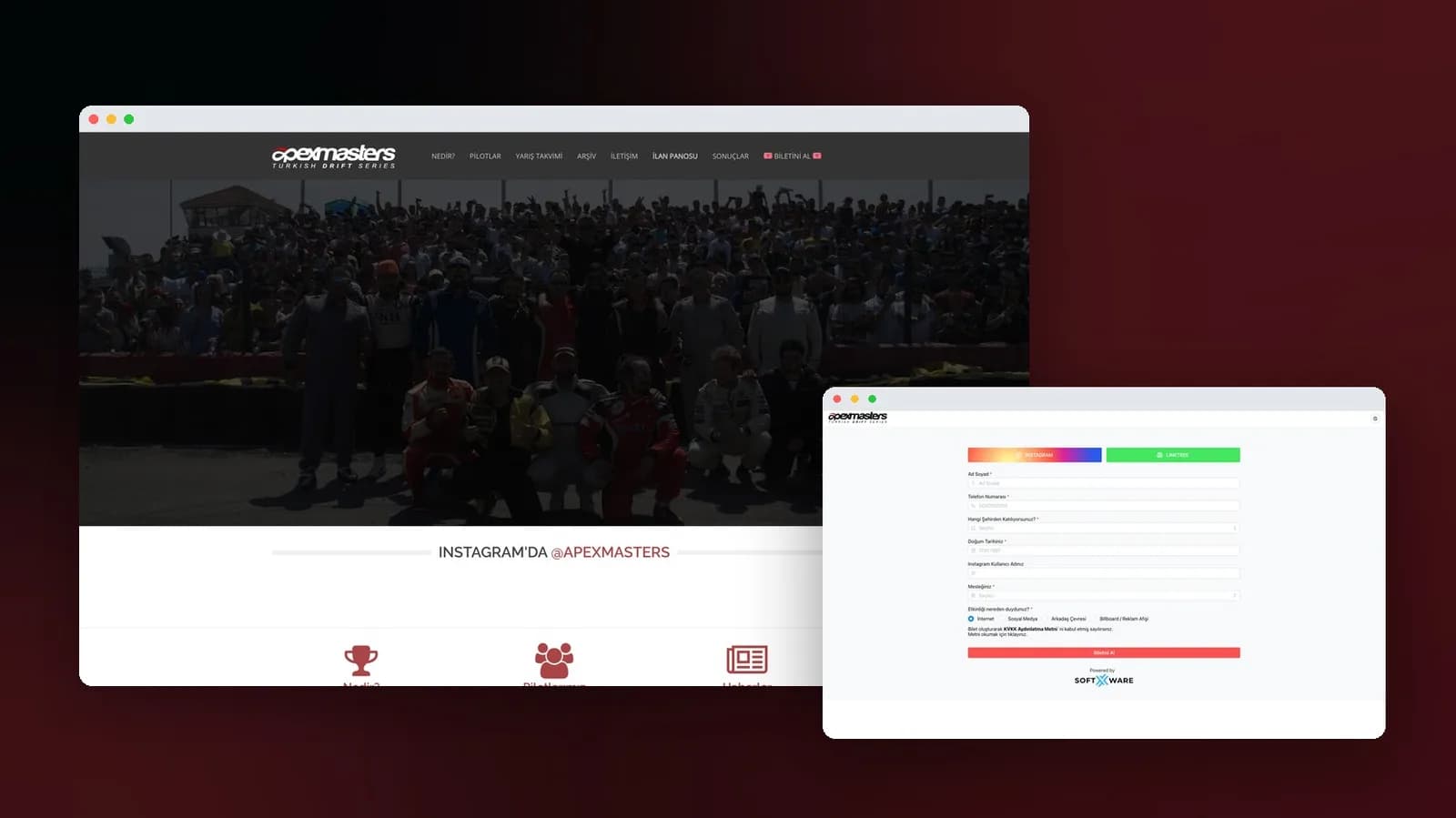 ApexMasters — Turkish Drift Championship Digital Platform